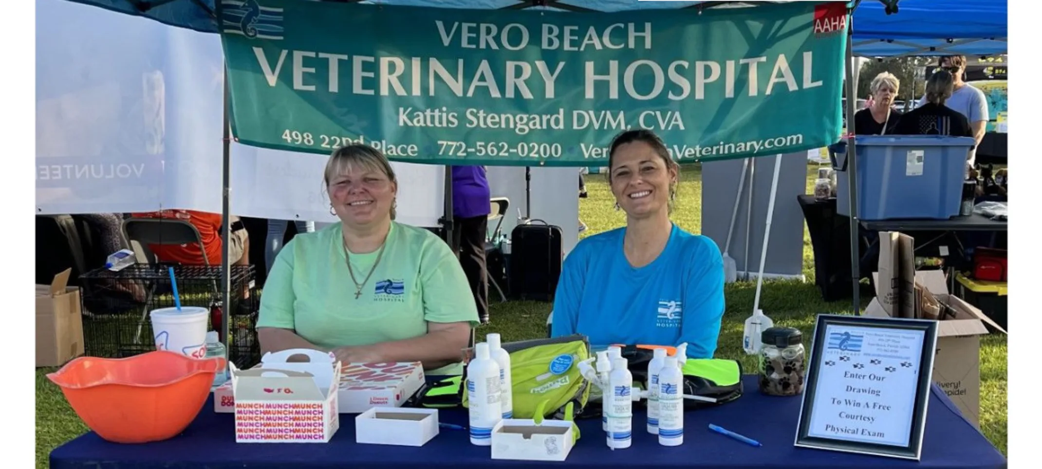 Misty & Heather at Bark in the Park 2022